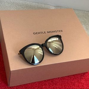 Gentle Monster- Lovesome Gold Sunglasses